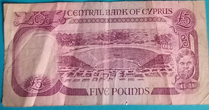 Zypern 5 Pounds 1990 gebraucht