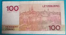 Laden Sie das Bild in den Galerie-Viewer, Luxemburg 100 Francs 1986
