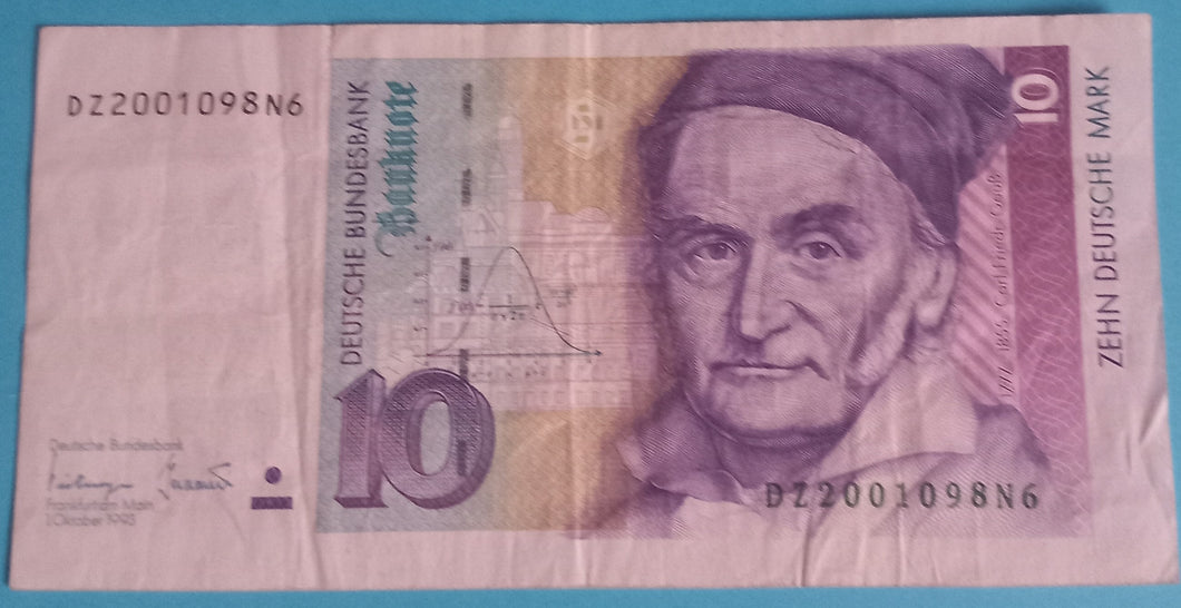 BRD 10 Deutsche Mark 1993