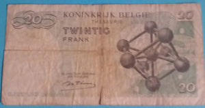 Belgien 20 Francs 1964