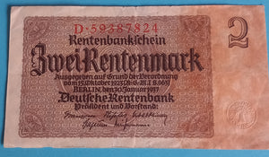 BRD 2 Rentenmark 1937