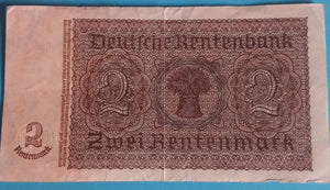 BRD 2 Rentenmark 1937