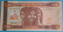 Laden Sie das Bild in den Galerie-Viewer, Eritrea 10 Nafka 2012 Unc
