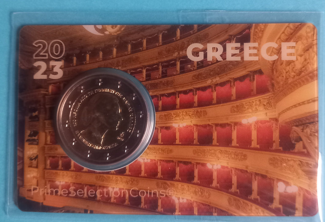 2€ Gedenkmünze Griechenland 100. Geburtstag von Maria Callas 2023