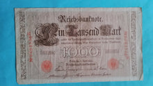 Laden Sie das Bild in den Galerie-Viewer, Reichsbanknote 1000 Mark 1910
